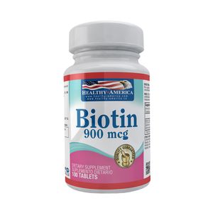 Biotina 900mcg 100 Caplets