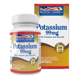 Potassium 99 mg con Vitaminas y Minerales