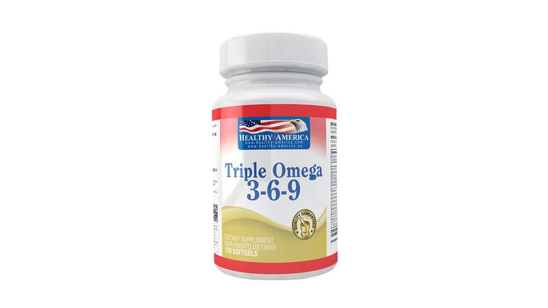 Triple Omega 3 6 9 1200mg 120 Softgels