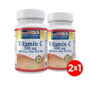 Pague 1 Lleve 2 Vitamina C 500mg 60 Softgels